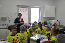 Kaczusie z wizytą w gabinecie stomatologicznym